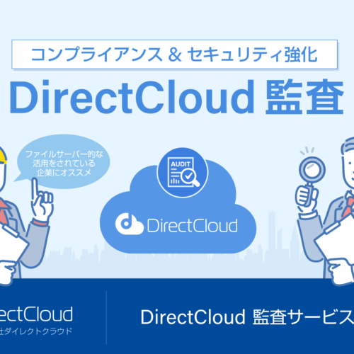 <span class="title">DirectCloud 監査サービス説明書</span>